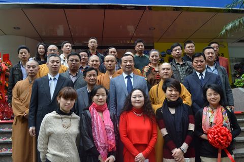 佛教-本会副会长信光法师一行赴深圳出席“慈悲普陀·大爱至深”千人斋宴
