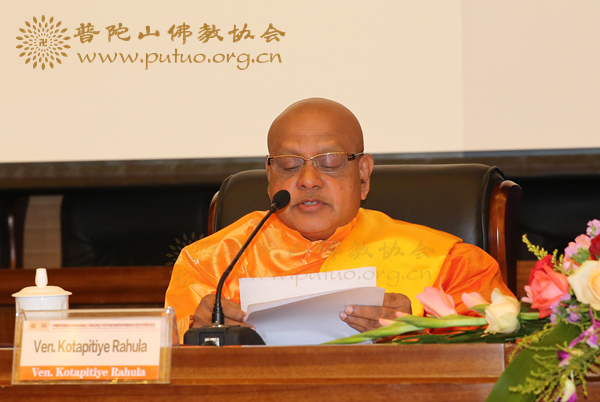 佛学-中国佛学院普陀山学院与斯里兰卡凯拉尼亚大学巴利语与佛学研究院研究生合作办学签约仪式