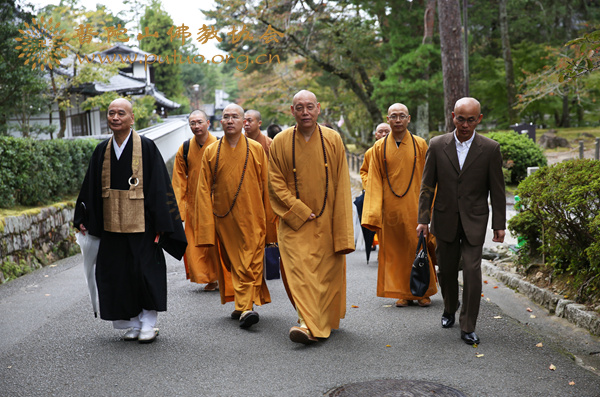 佛教-会长道慈大和尚一行应邀赴日出席一山一宁国师圆寂700年活动