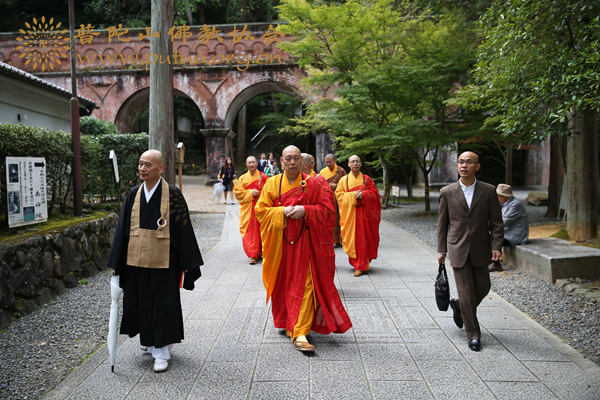 佛教-会长道慈大和尚一行应邀赴日出席一山一宁国师圆寂700年活动