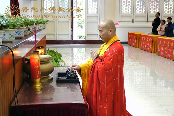佛教-达照法师应邀于宝陀讲寺作《华严要义》佛学专题讲座