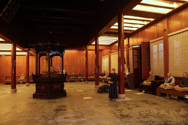 佛教-法雨禅寺丙申年第二届冬季禅七法会圆满解七