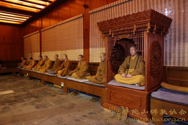 佛教-法雨禅寺丙申年第二届冬季禅七法会圆满解七