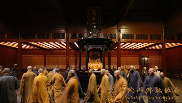 佛教-法雨禅寺丙申年第二届冬季禅七法会圆满解七