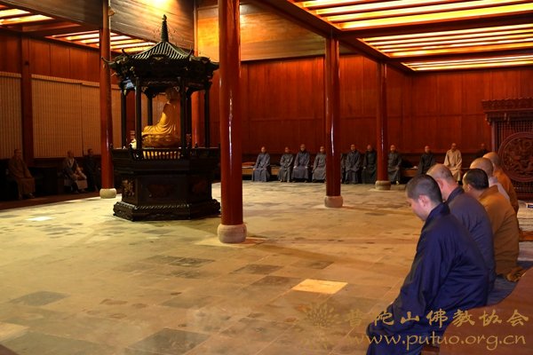 佛教-法雨禅寺丙申年第二届冬季禅七法会圆满解七