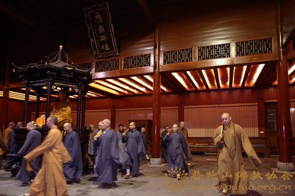 佛教-法雨禅寺丙申年第二届冬季禅七法会圆满解七