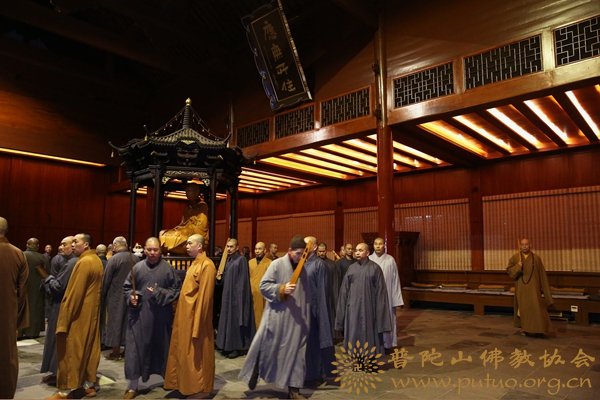 佛教-法雨禅寺丙申年第二届冬季禅七法会圆满解七