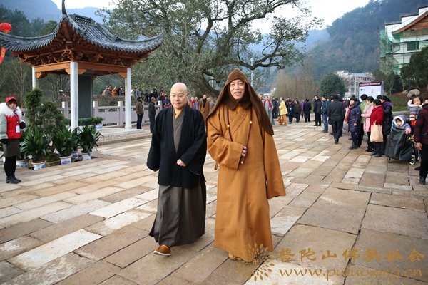 佛教-会长道慈大和尚一行受邀出席武义县延福寺修复工程竣工庆典