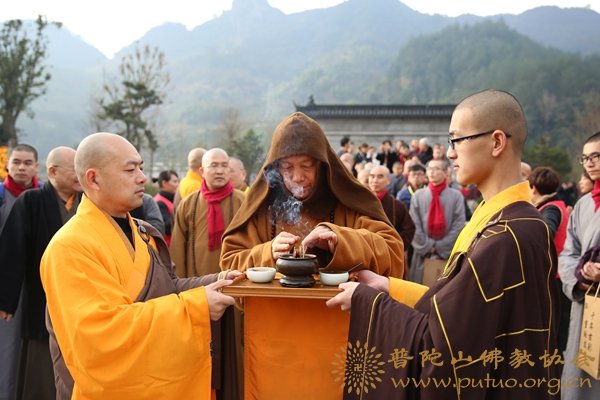 佛教-会长道慈大和尚一行受邀出席武义县延福寺修复工程竣工庆典