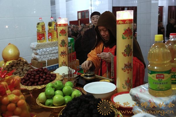 佛教-丙申岁末普济禅寺隆重举行“监斋菩萨”上供法会