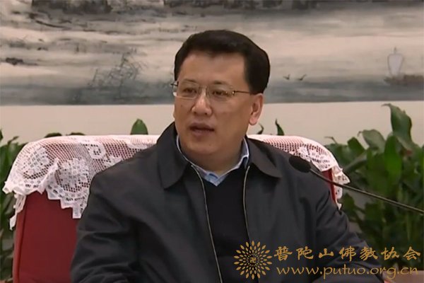 佛教-会长道慈大和尚应邀出席浙江省宗教界人士2017年新春座谈会