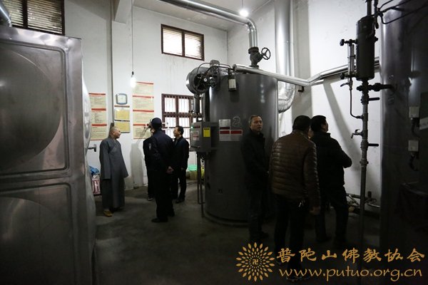 普陀山-普陀山佛教协会开展寺院消防安全隐患大排查