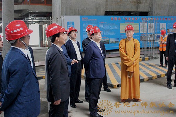 文化-省委夏宝龙书记调研观音文化园观音法界建设工作