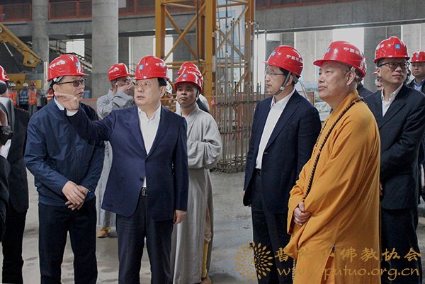 文化-省委夏宝龙书记调研观音文化园观音法界建设工作