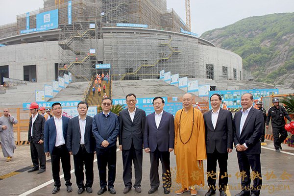 文化-省委夏宝龙书记调研观音文化园观音法界建设工作