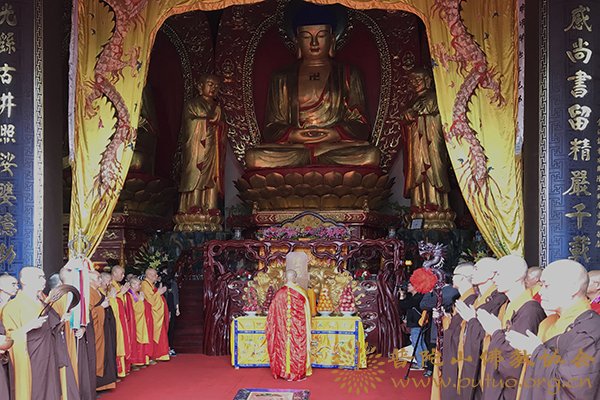 佛教-会长道慈大和尚出席嘉兴精严讲寺峙宇法师荣膺方丈升座法会