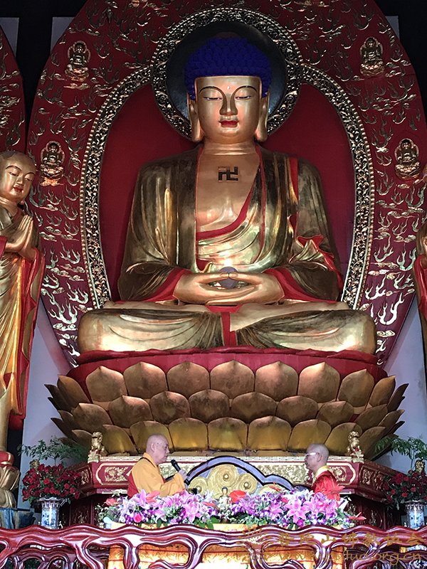 佛教-会长道慈大和尚出席嘉兴精严讲寺峙宇法师荣膺方丈升座法会