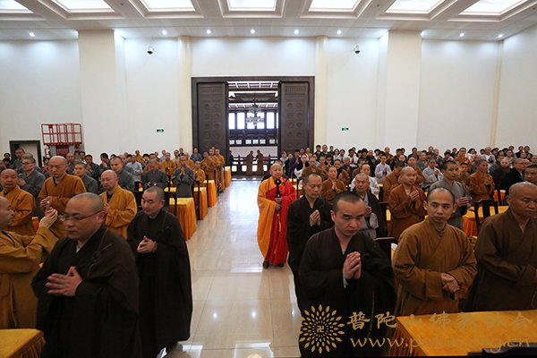 佛教-静波法师应邀于宝陀讲寺作《依教奉行，讲好佛教的故事》专题讲座