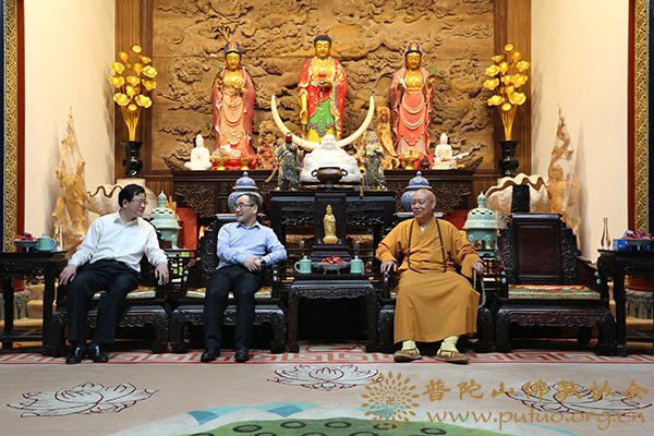 观音-省委统战部调研观音文化园观音法界建设工作