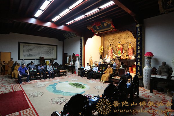 观音-省委统战部调研观音文化园观音法界建设工作