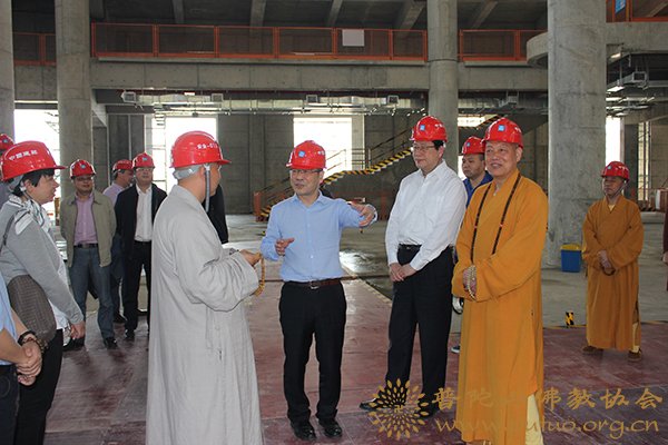 观音-省委统战部调研观音文化园观音法界建设工作