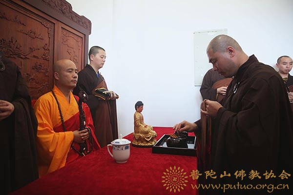 佛教-达照法师应邀与宝陀讲寺作《生命导航》佛学专题讲座