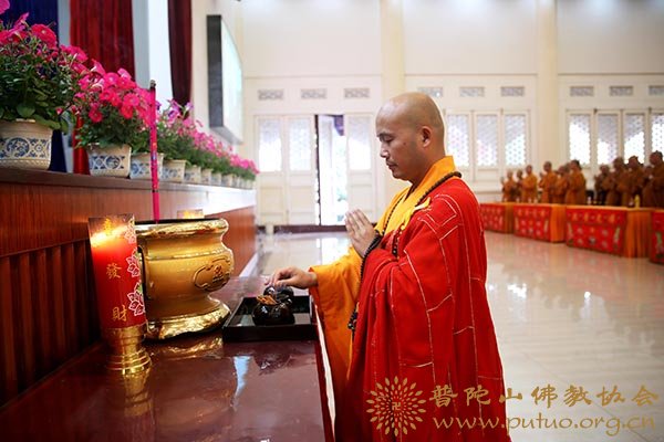 佛教-达照法师应邀与宝陀讲寺作《生命导航》佛学专题讲座