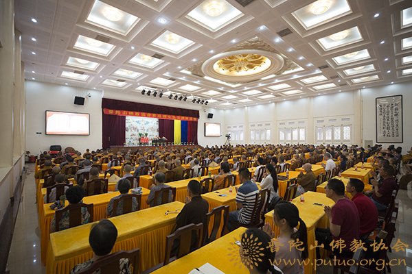 佛学-副会长信光法师应邀于宝陀讲寺作《大意》佛学专题讲座