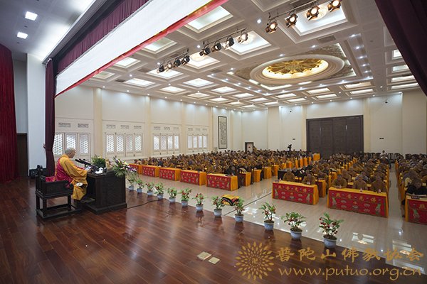佛学-副会长信光法师应邀于宝陀讲寺作《大意》佛学专题讲座