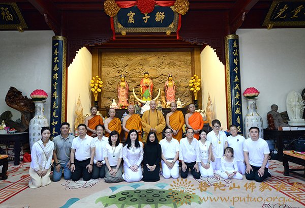 泰国拍蓬美提长老一行来山参访交流