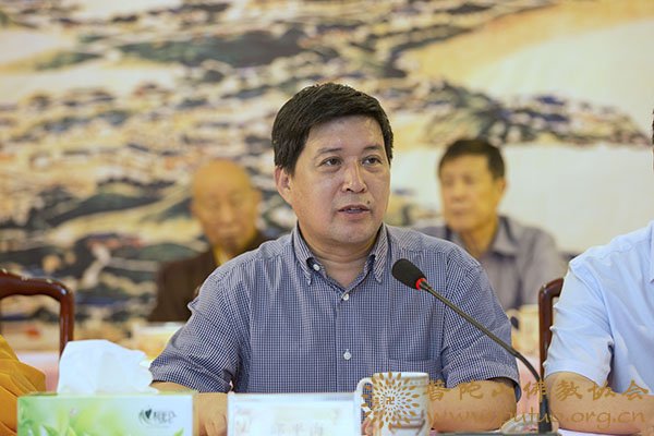 佛教-普陀山佛教协会隆重举行丁酉年七月十二全山执事圆职普茶会
