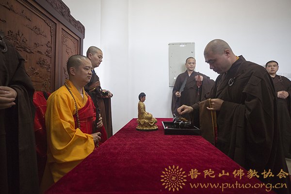 佛教-能进法师应邀于宝陀讲寺作《圆觉经略讲》佛学专题讲座