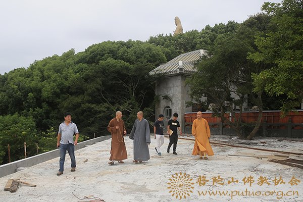 台风-普陀山佛教协会全面部署今年18号台风“泰利”防台工作
