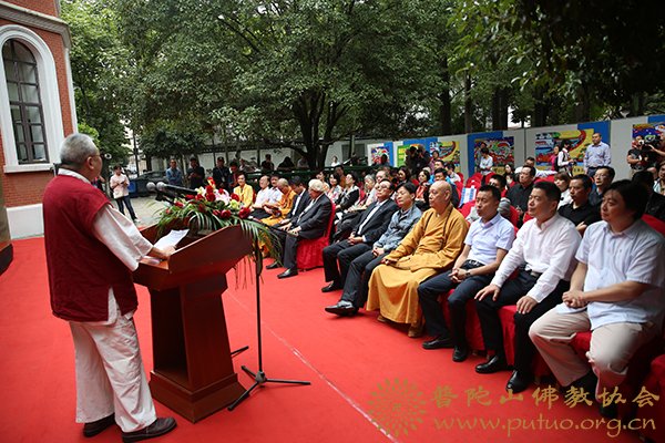 文化-会长道慈大和尚应邀出席海峡两岸文化艺术交流展开幕式