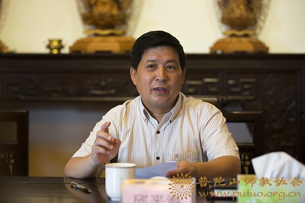 普陀山-普陀山佛教协会召开寺院(单位)负责人会议部署安全工作 普陀山-普陀山佛教协会召开寺院(单位)负责人会议部署安全工作