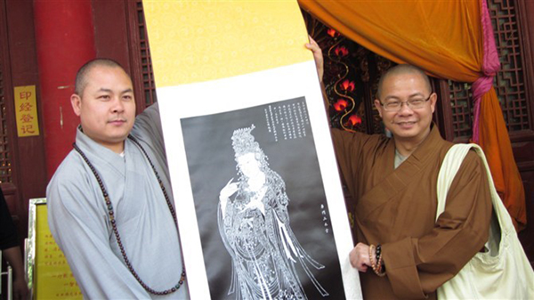 佛教-普陀山佛学院2011届毕业生巡礼西安佛教祖庭
