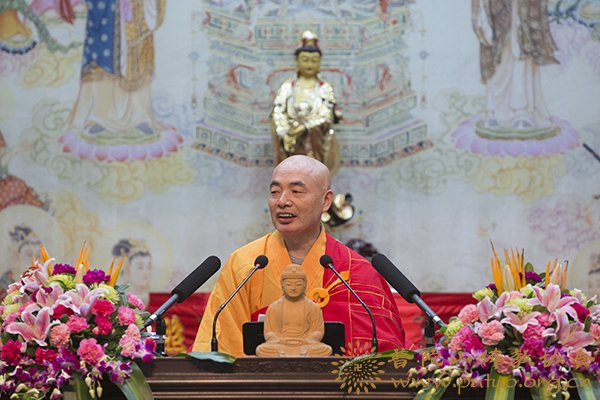 心理学-济群法师应邀于宝陀讲寺作《解脱的心理学》佛学专题讲座