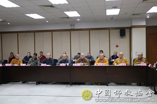 佛教-道慈大和尚参加2017年佛教道教界学习贯彻十九大精神研讨班和中佛协会长扩大会议
