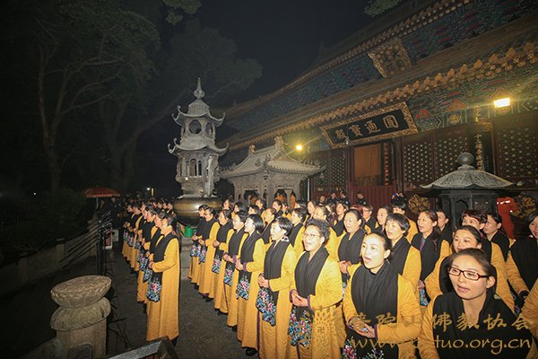 观音-普济禅寺丁酉年九月十九观音香会期进香活动安全有序