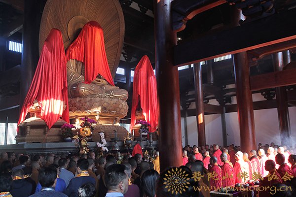 禅宗-会长道慈大和尚出席径山禅宗祖庭文化论坛暨径山禅寺大殿落成佛像开光庆典