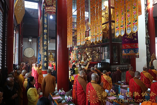佛教-会长道慈大和尚出席安吉北天目灵峰讲寺建寺1110周年庆典
