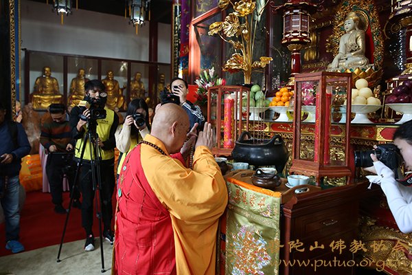 佛教-会长道慈大和尚出席安吉北天目灵峰讲寺建寺1110周年庆典