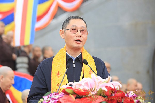 佛教-第十五届普陀山南海观音文化节开幕式暨南海观音开光二十周年庆典隆重举行