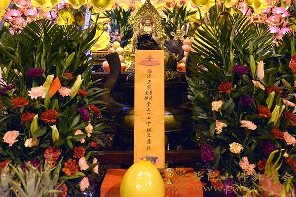 佛教-普陀山普济禅寺隆重举行一山一宁禅师圆寂700周年纪念法会