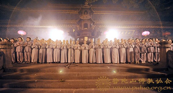 佛教-梵音海潮音  胜彼世间音—普济禅寺九月十九朝圣进香活动安全有序