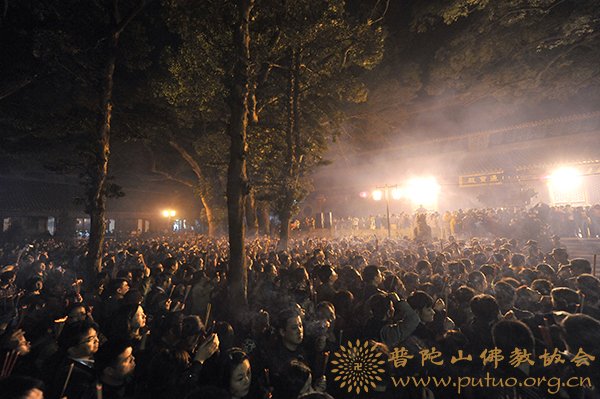 佛教-梵音海潮音  胜彼世间音—普济禅寺九月十九朝圣进香活动安全有序