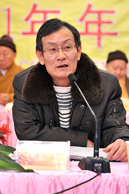 佛教-普陀山佛教协会2011年年终总结大会圆满闭幕