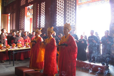 水陆法会-宝陀讲寺首次隆重启建盛大冥阳两利水陆法会道场