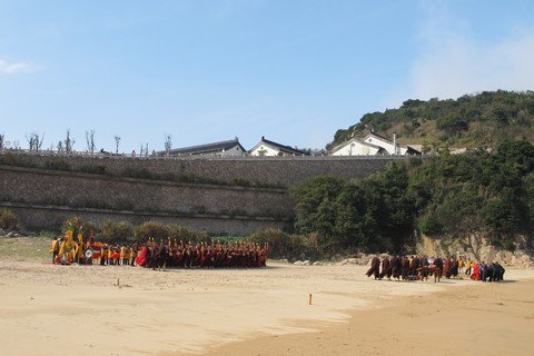 水陆法会-宝陀讲寺首次隆重启建盛大冥阳两利水陆法会道场