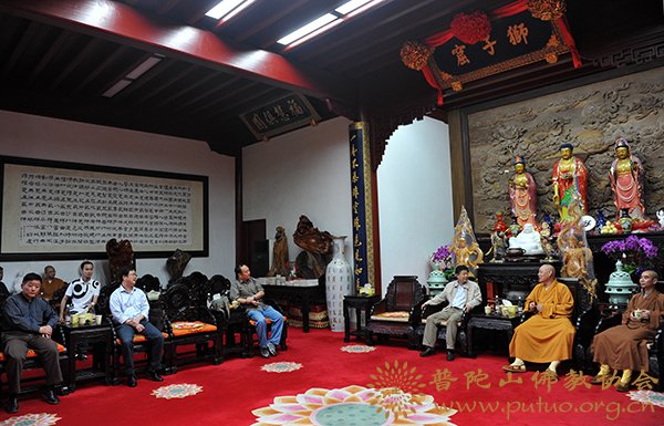 时政-浙江省政协常委赵一新一行来山考察调研